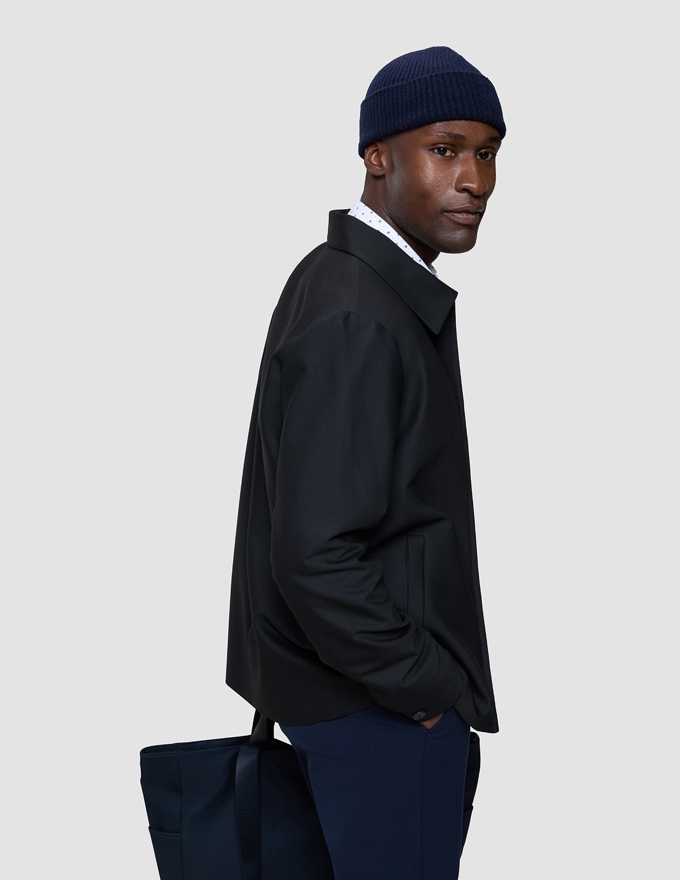 A smart twist on navy